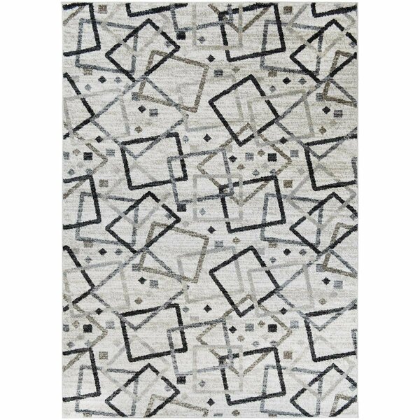 Mayberry Rug 7 ft. 10 in. x 9 ft. 10 in. Augusta Town Square Area Rug, Multi Color AU9812 8X10